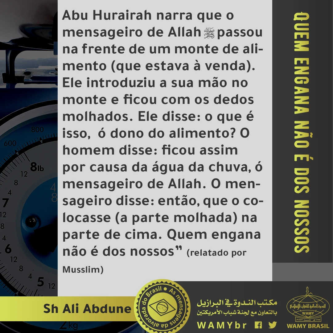 Quem engana não é dos nossos