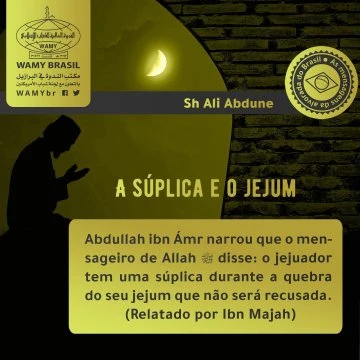 A súplica e o jejum