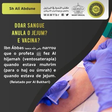 Doar sangue anula o jejum? E vacina?