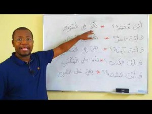 Curso de língua árabe: Lição: 4_Parte 1. A função gramatical das preposições: No, Sobre, De, Para