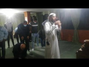 La oración del trawih Mezquita Bilal Pasto