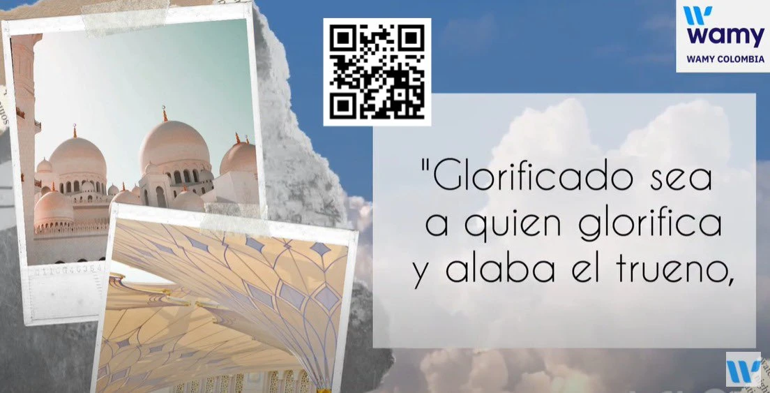 súplica al escuchar un trueno