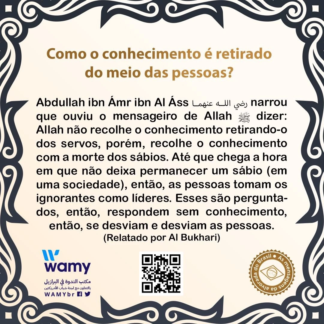 Como o conhecimento é retirado do meio das pessoas?