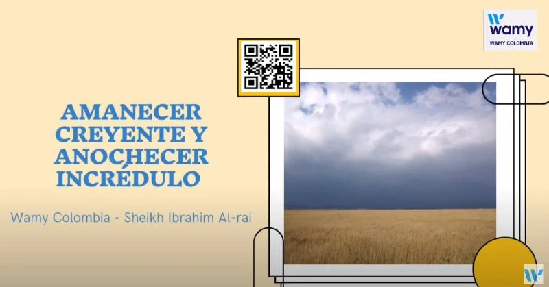 Amanecer creyente y anochecer incrédulo