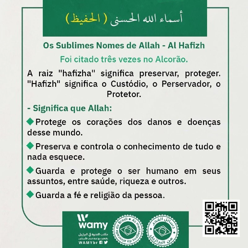 أسماء الله الحسنى - الحفيظ