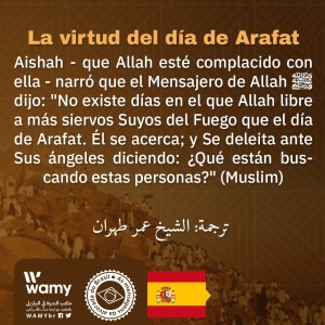 La virtud del día de Arafat