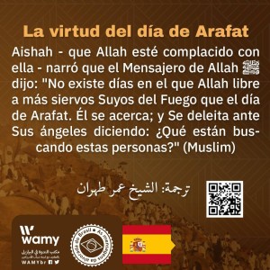 La virtud del día de Arafat