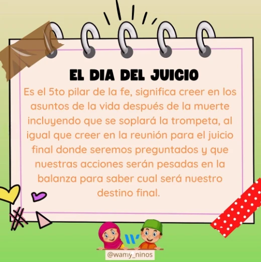 Es el 5to pilar de la fe