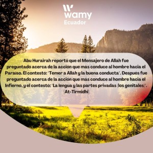 Temer a Alláh y la buena conducta