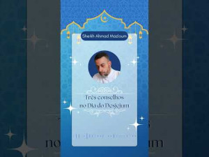 Eid ul Fitr Três conselhos no dia do desjejum